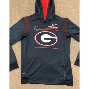 Georgia Bulldogs Nike Hoodie Mens M Dri-FIT On-Field Sideline Performance